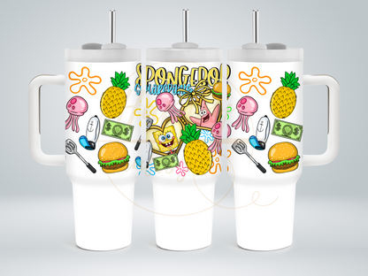Undersea Fun Vibes-557 Tumbler - 557-40OZ-White