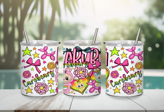 Colorful Friends Parade-541 Tumbler - 541-10OZ-White