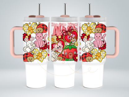 Sweet Berry Garden Friends-554 Tumbler - 554-40OZ-Pink