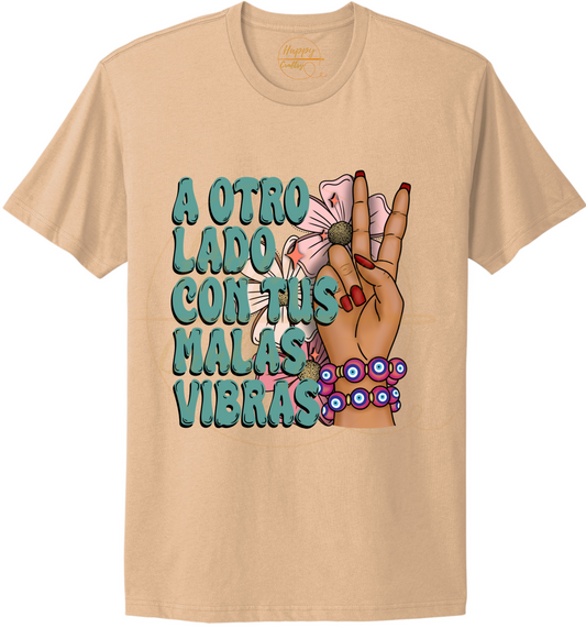 A Otro Lado-517 T-shirt - 517-S-Cream, 517-M-Cream, 517-L-Cream, 517-XL-Cream, 517-2XL-Cream, 517-3XL-Cream
