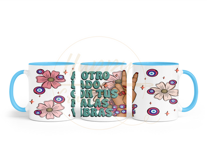 A Otro Lado-517 Mugs - 517-11OZ-Light Blue