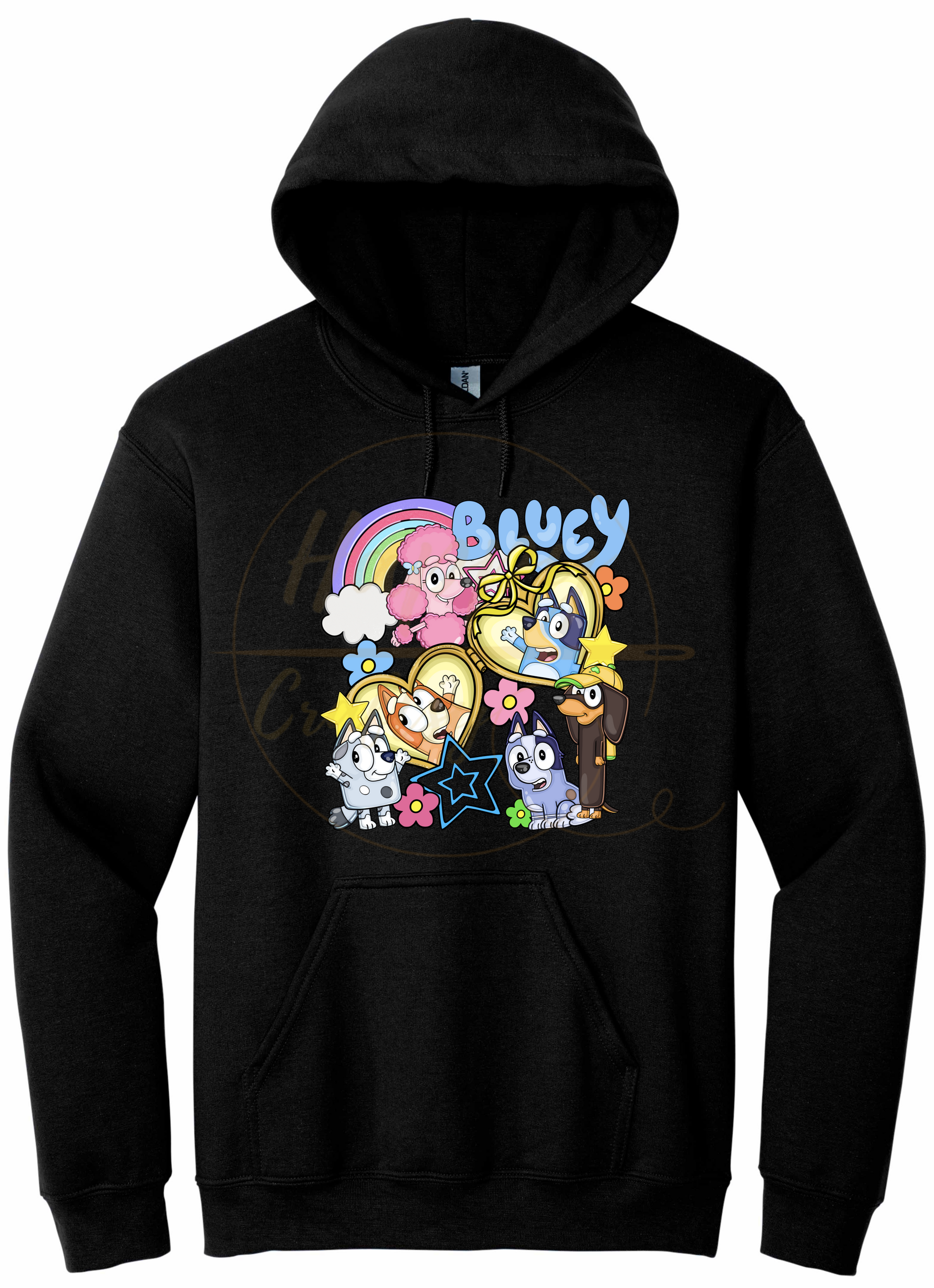 Joyful Journey: Friends and Fun Await-528 Hoodie - 528-S-Black, 528-M-Black, 528-L-Black, 528-XL-Black, 528-2XL-Black, 528-3XL-Black