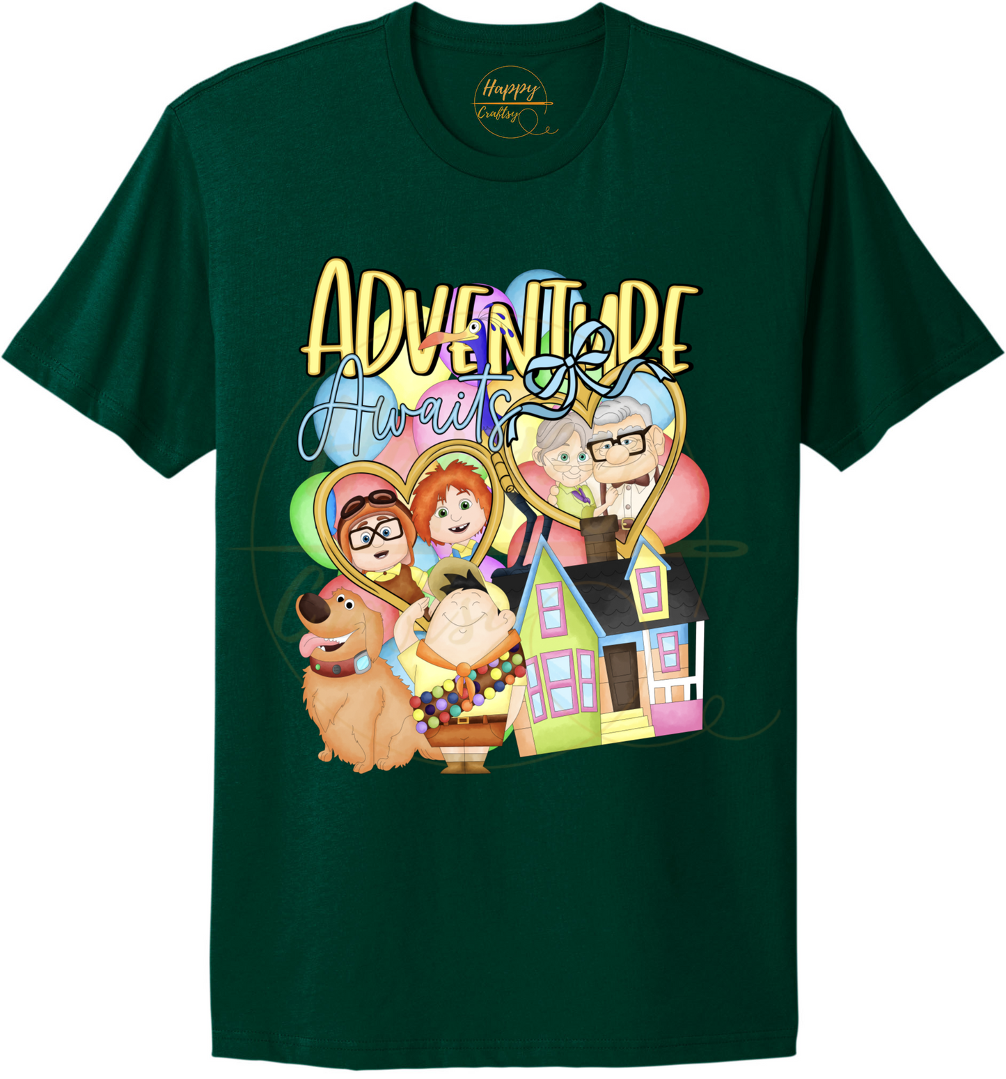 Sky High Adventure Crew-549 T-shirt - 549-S-Forest Green, 549-M-Forest Green, 549-L-Forest Green, 549-XL-Forest Green, 549-2XL-Forest Green, 549-3XL-Forest Green