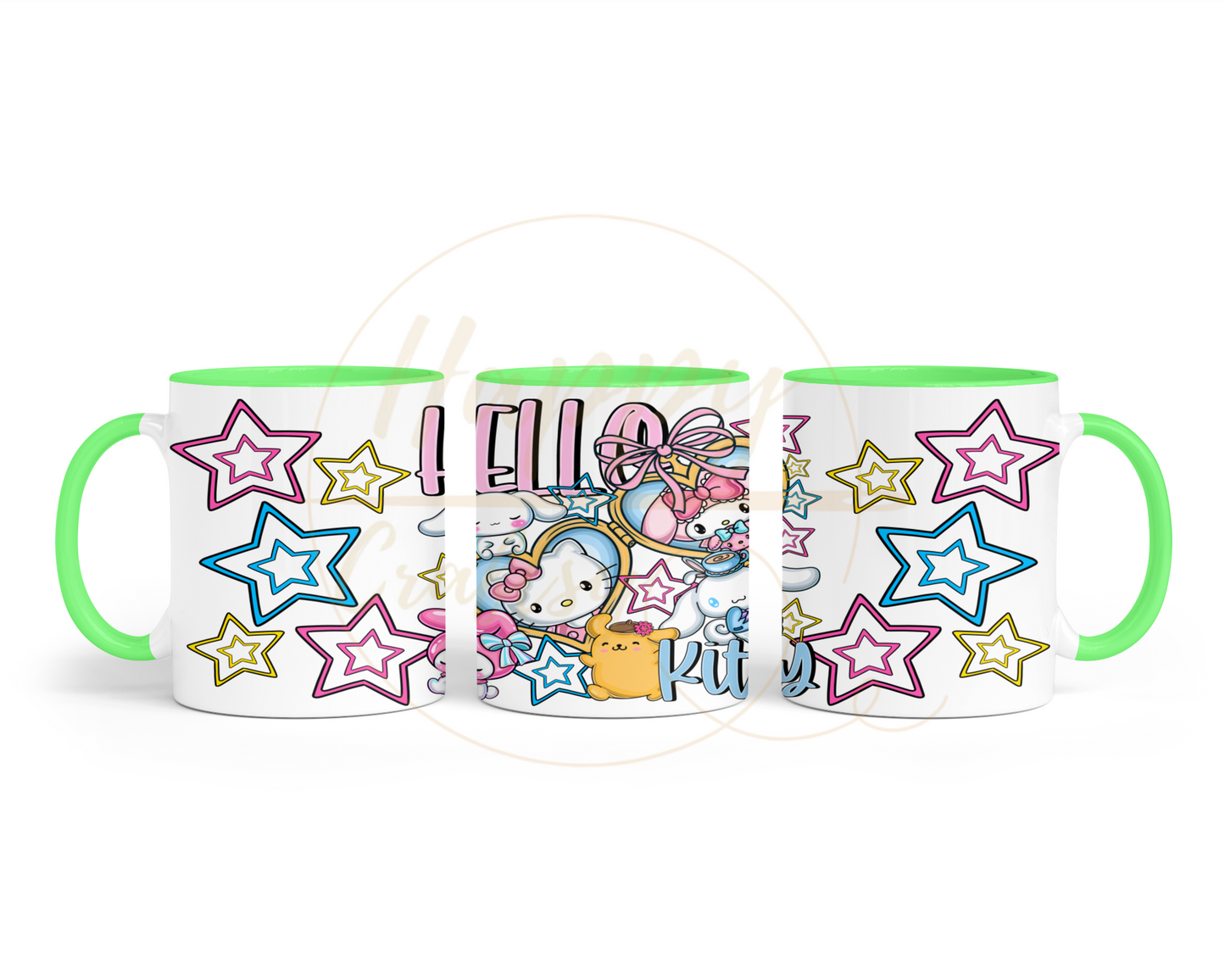 Cute Squad Glow Up-530 Mugs - 530-11OZ-Green