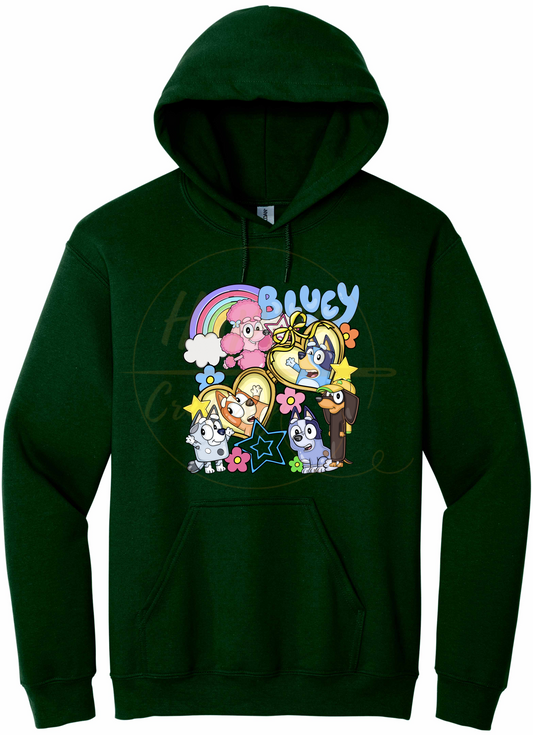 Joyful Journey: Friends and Fun Await-528 Hoodie - 528-S-Forest Green, 528-M-Forest Green, 528-L-Forest Green, 528-XL-Forest Green, 528-2XL-Forest Green, 528-3XL-Forest Green
