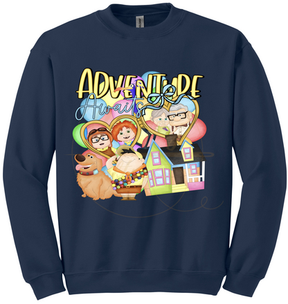 Sky High Adventure Crew-549 Sweatshirt - 549-S-Navy, 549-M-Navy, 549-L-Navy, 549-XL-Navy, 549-2XL-Navy, 549-3XL-Navy