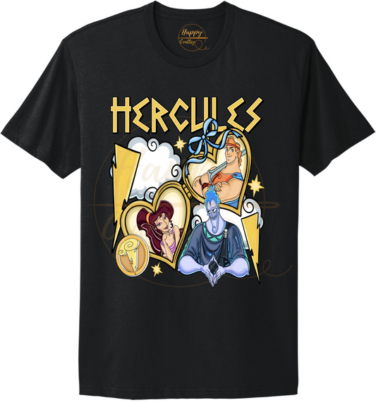 Gods, Love, and Trouble-545 T-shirt - 545-S-Black, 545-M-Black, 545-L-Black, 545-XL-Black, 545-2XL-Black, 545-3XL-Black