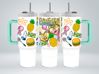 Undersea Fun Vibes-557 Tumbler - 557-40OZ-Green