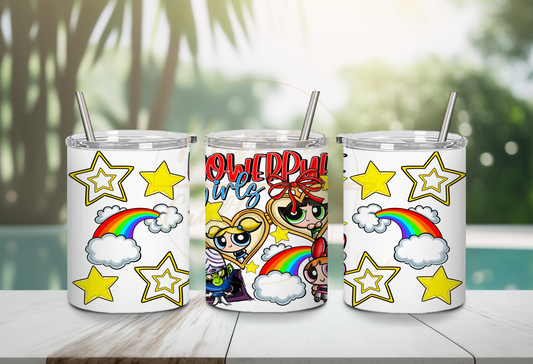 Bright Little Heroes-534 Tumbler - 534-10OZ-White