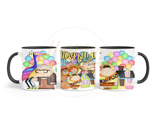 Sky High Adventure Crew-549 Mugs - 549-11OZ-Black