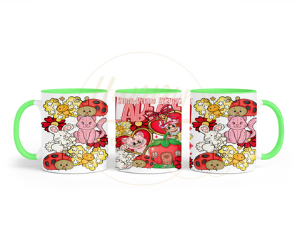 Sweet Berry Garden Friends-554 Mugs - 554-11OZ-Green