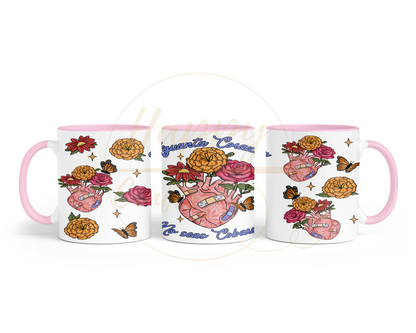 Aguanta Corazon-504 Mugs - 504-11OZ-Pink