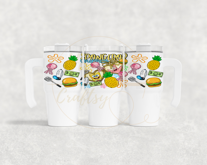 Undersea Fun Vibes-557 Tumbler - 557-20OZ Grippy Tumbler-20OZ Grippy Tumbler