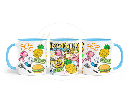 Undersea Fun Vibes-557 Mugs - 557-11OZ-Light Blue