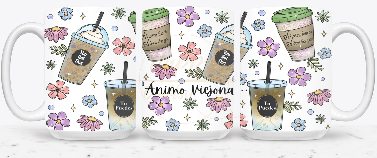 Animo Viejona-502 Mugs - 502-15OZ-White