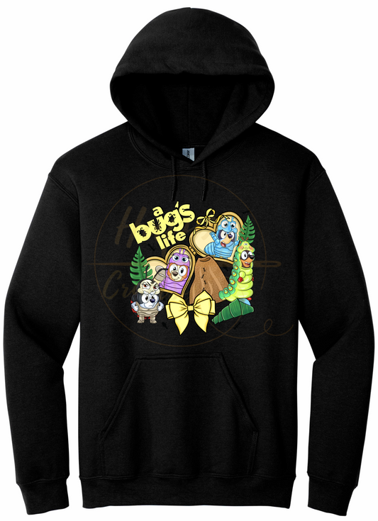 A Bug's Life-526 Hoodie - 526-S-Black, 526-M-Black, 526-L-Black, 526-XL-Black, 526-2XL-Black, 526-3XL-Black