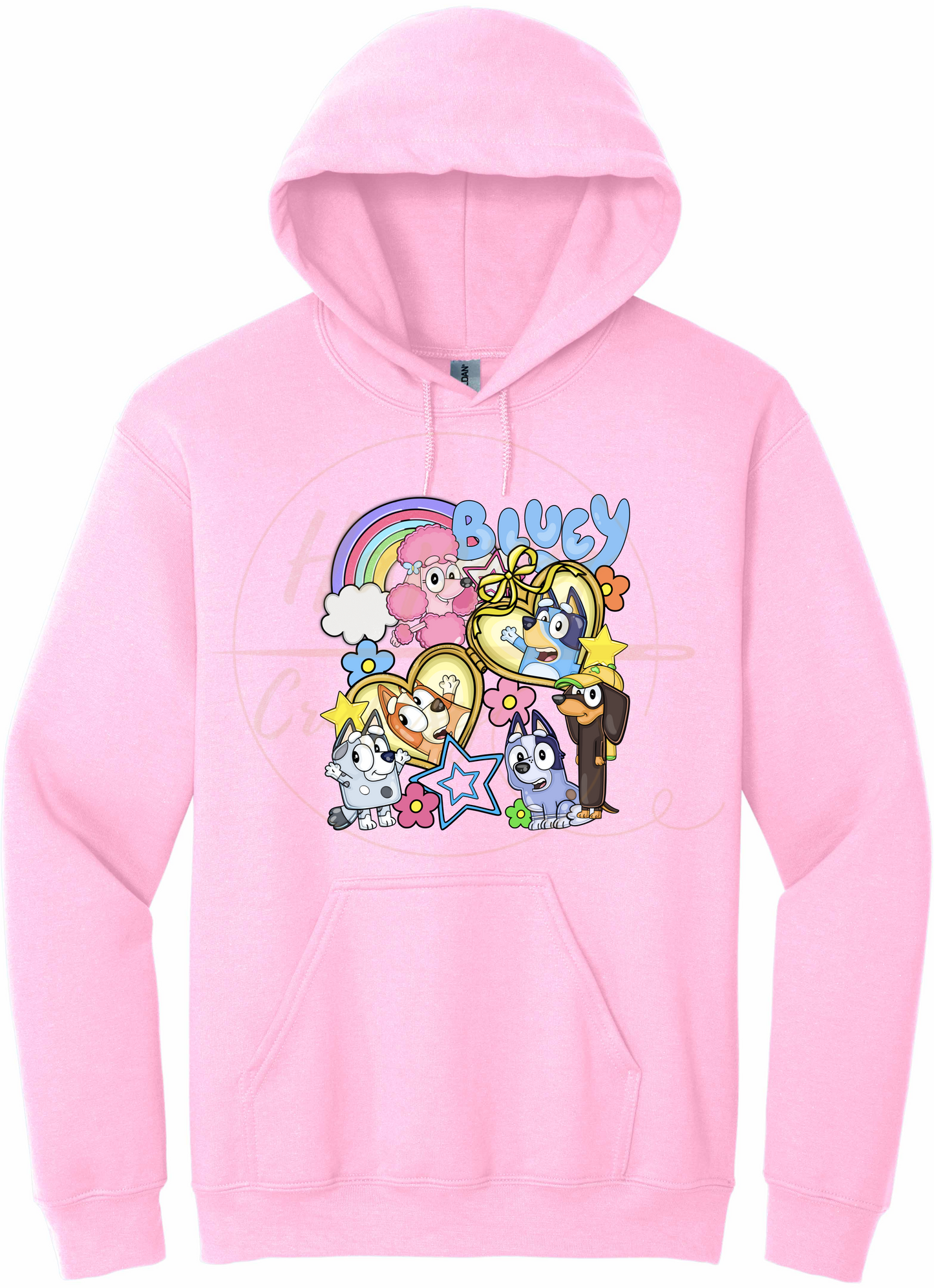 Joyful Journey: Friends and Fun Await-528 Hoodie - 528-S-Light Pink, 528-M-Light Pink, 528-L-Light Pink, 528-XL-Light Pink, 528-2XL-Light Pink, 528-3XL-Light Pink