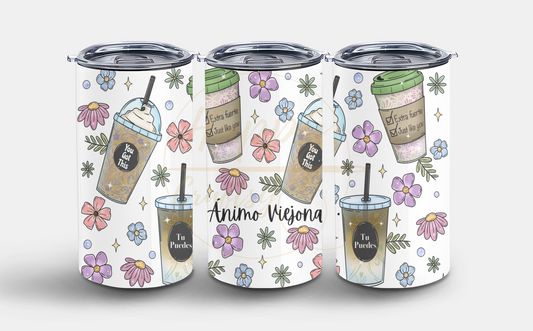 Animo Viejona-502 Tumbler - 502-12OZ-White
