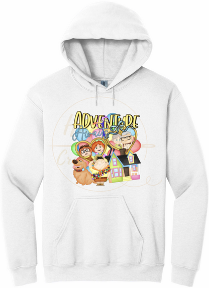 Sky High Adventure Crew-549 Hoodie - 549-S-White, 549-M-White, 549-L-White, 549-XL-White, 549-2XL-White, 549-3XL-White