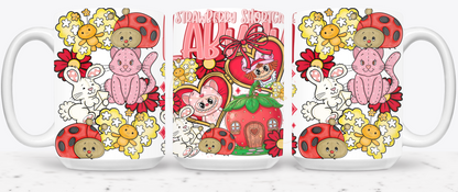 Sweet Berry Garden Friends-554 Mugs - 554-15OZ-White