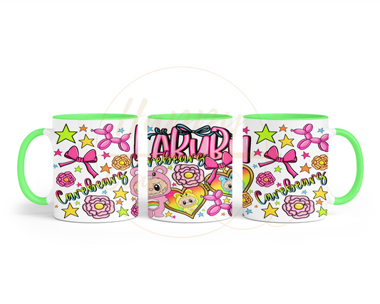 Colorful Friends Parade-541 Mugs - 541-11OZ-Green
