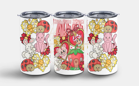 Sweet Berry Garden Friends-554 Tumbler - 554-12OZ-White