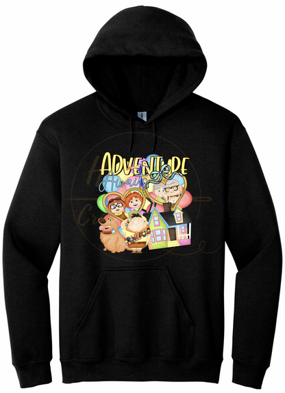 Sky High Adventure Crew-549 Hoodie - 549-S-Black, 549-M-Black, 549-L-Black, 549-XL-Black, 549-2XL-Black, 549-3XL-Black