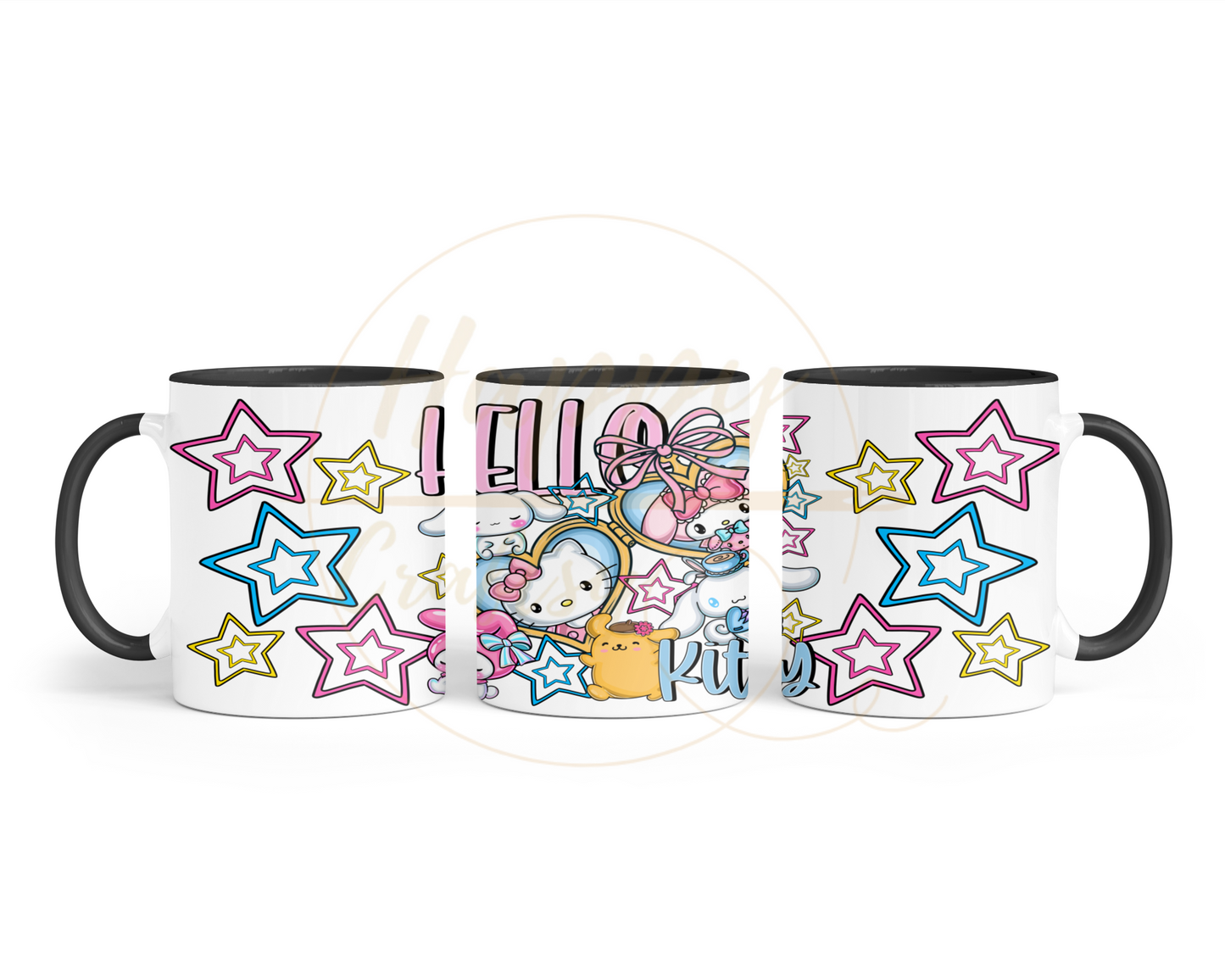 Cute Squad Glow Up-530 Mugs - 530-11OZ-Black