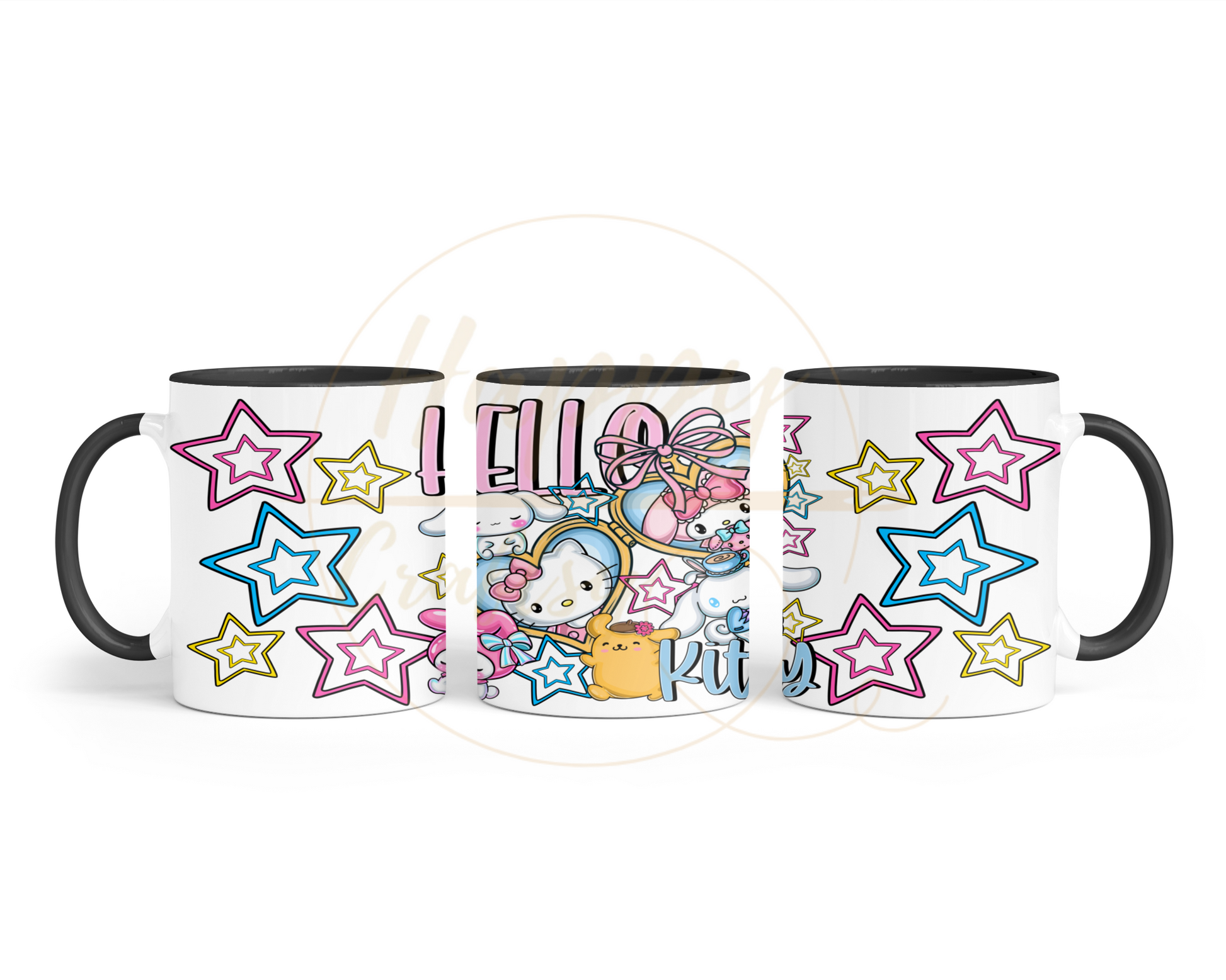Cute Squad Glow Up-530 Mugs - 530-11OZ-Black