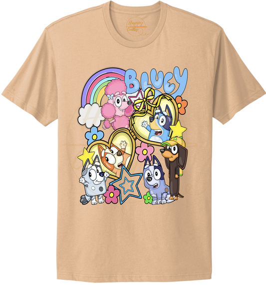 Joyful Journey: Friends and Fun Await-528 T-shirt - 528-S-Cream, 528-M-Cream, 528-L-Cream, 528-XL-Cream, 528-2XL-Cream, 528-3XL-Cream