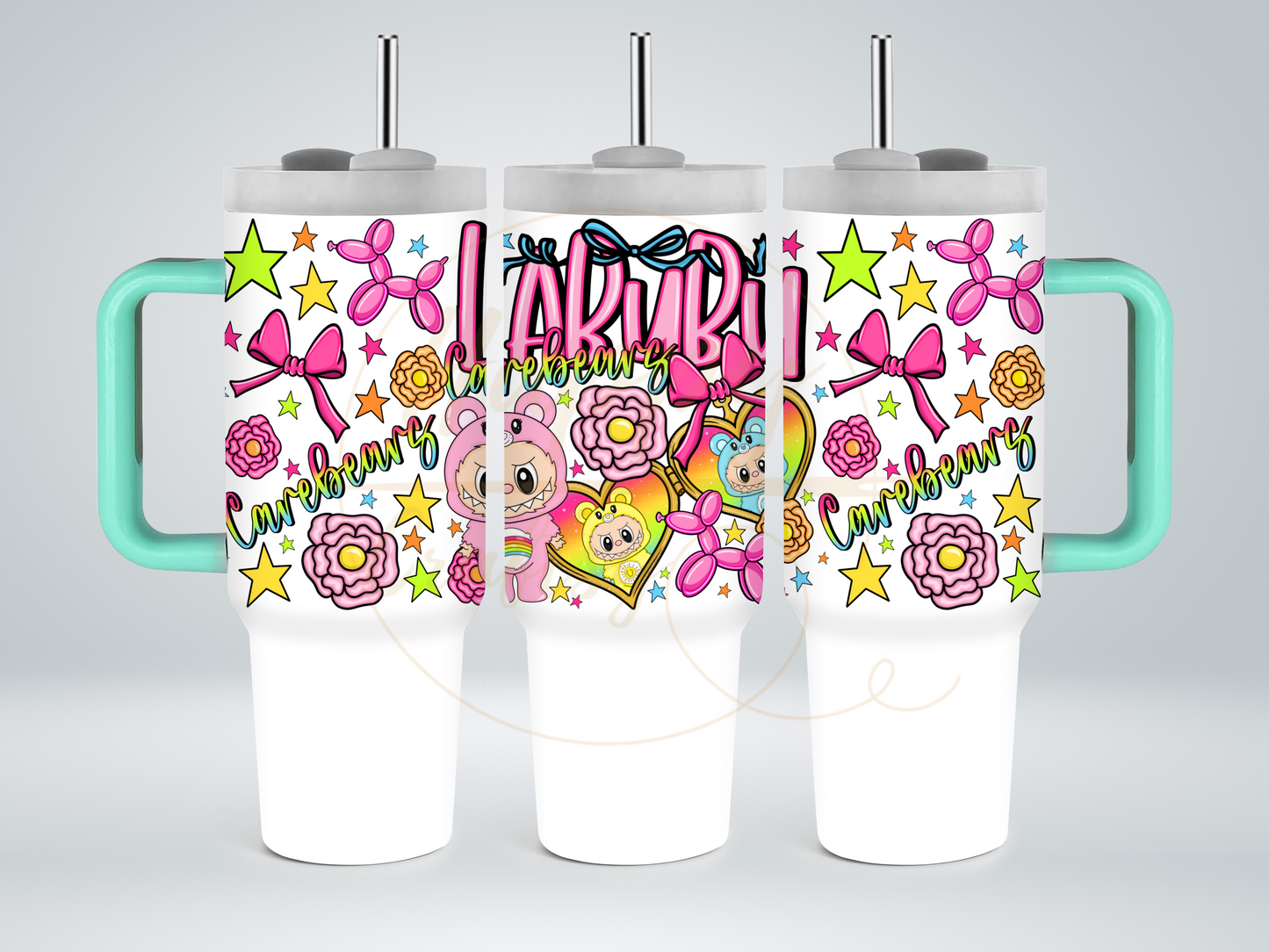 Colorful Friends Parade-541 Tumbler - 541-40OZ-Green