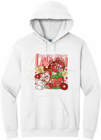 Sweet Berry Garden Friends-554 Hoodie - 554-S-White, 554-M-White, 554-L-White, 554-XL-White, 554-2XL-White, 554-3XL-White