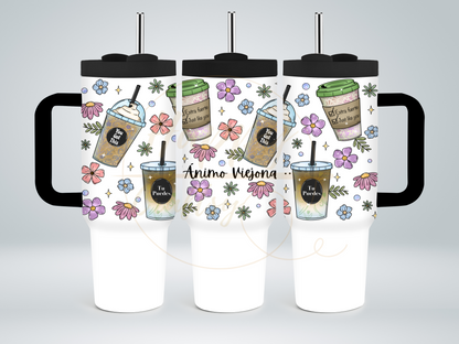 Animo Viejona-502 Tumbler - 502-40OZ-Black