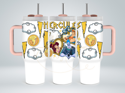 Gods, Love, and Trouble-545 Tumbler - 545-40OZ-Pink