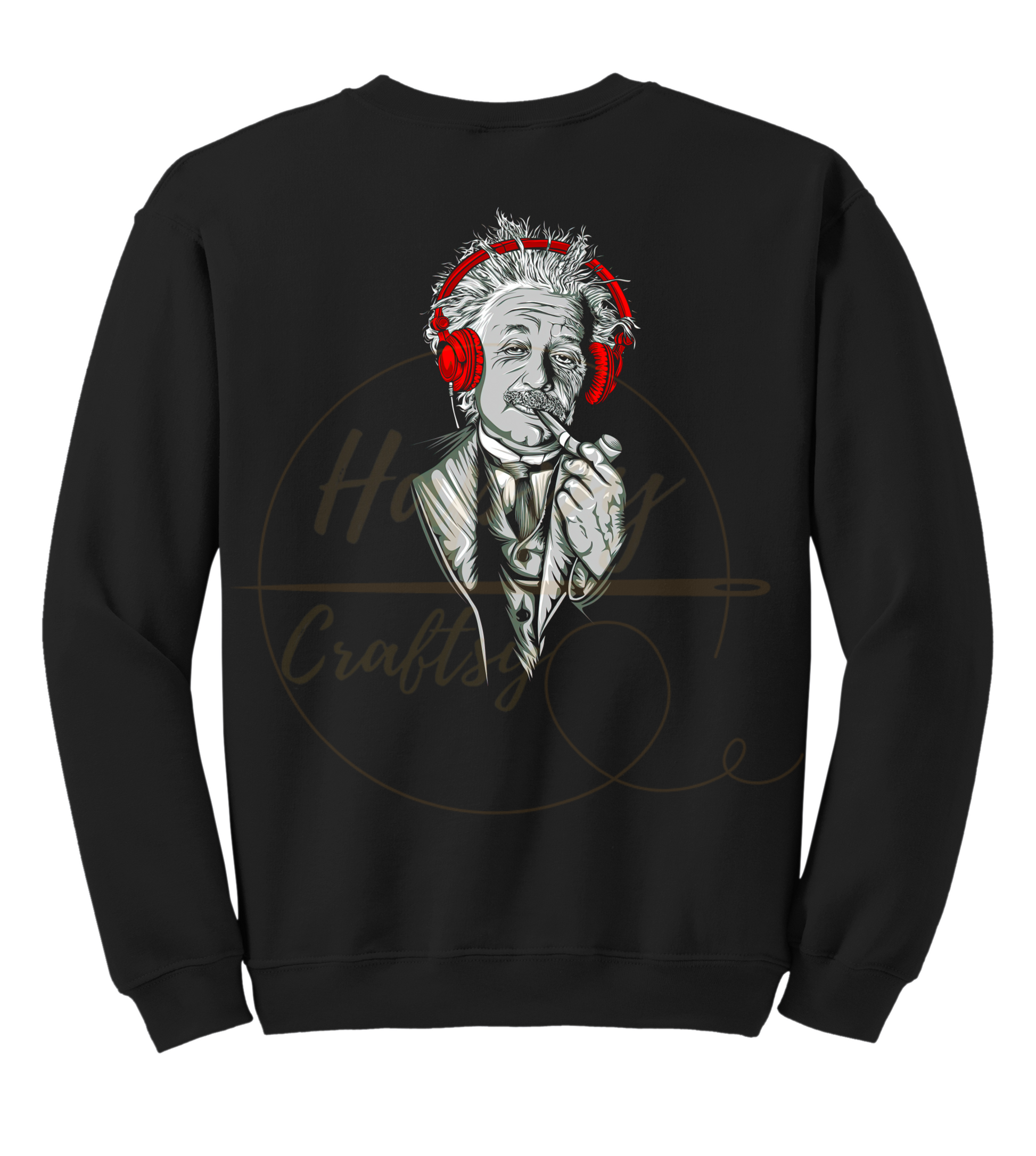 EINSTEIN, THINK. CREATE .RESIST-355 Sweatshirt - 355-S-Black, 355-M-Black, 355-L-Black, 355-XL-Black, 355-2XL-Black, 355-3XL-Black