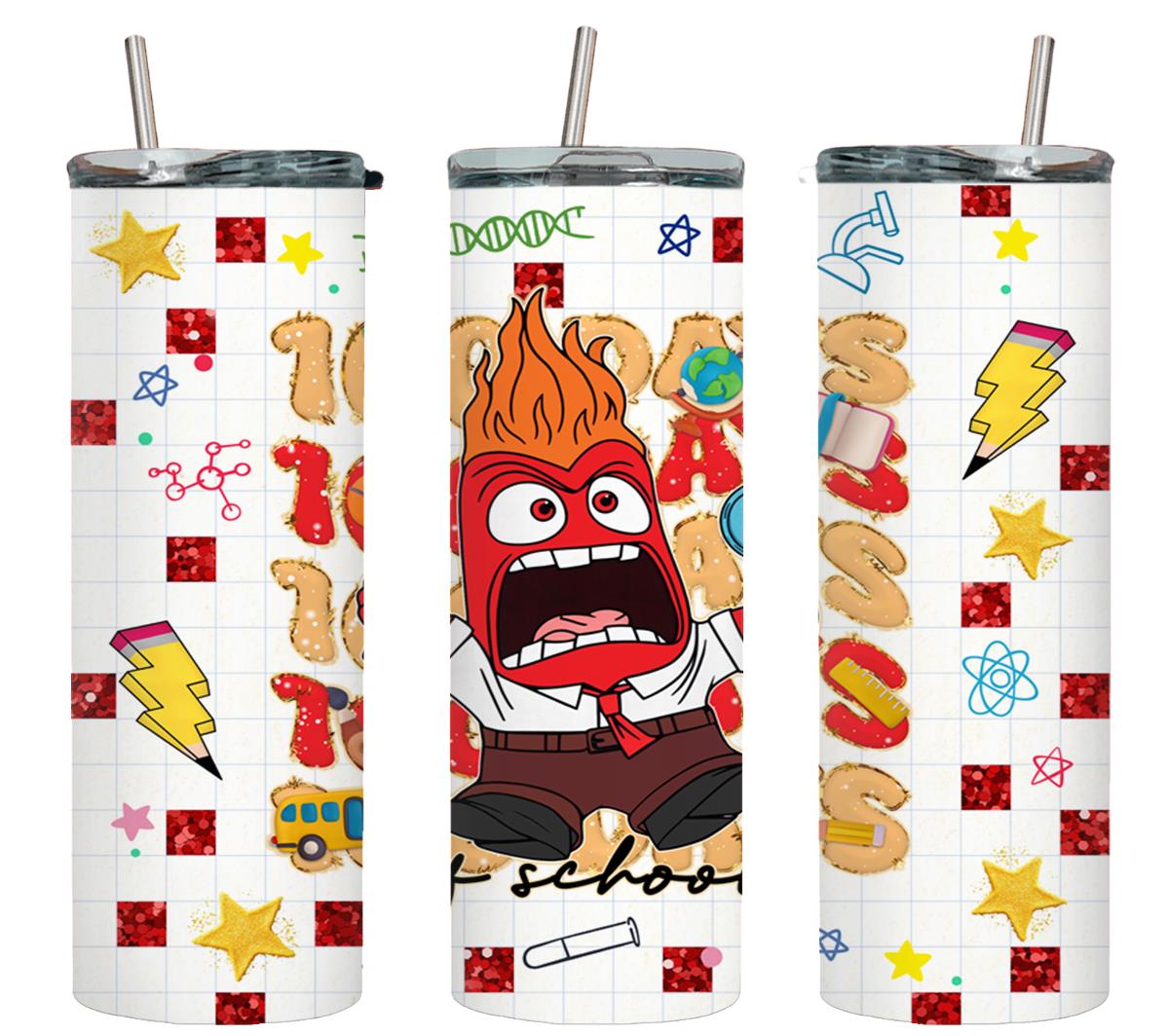 100 Days of School-8760 - tumbler