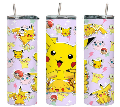 Yellow Electric Rodent-7968 - tumbler