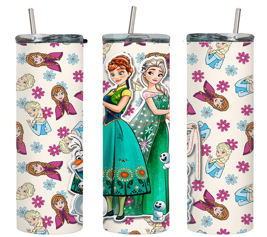 Princess Frozen-9358 - tumbler