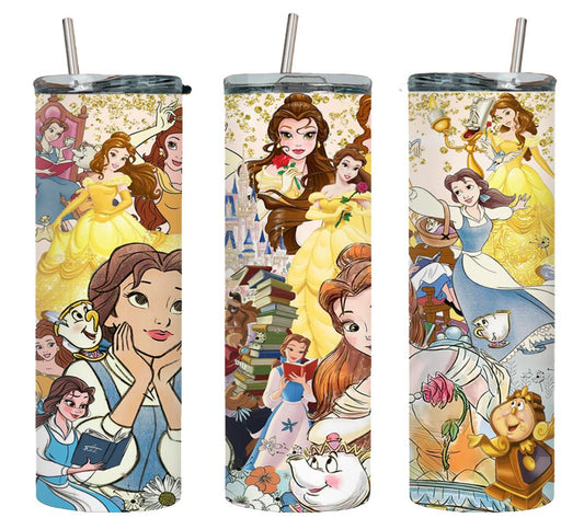 Princess Belle-9320 - tumbler