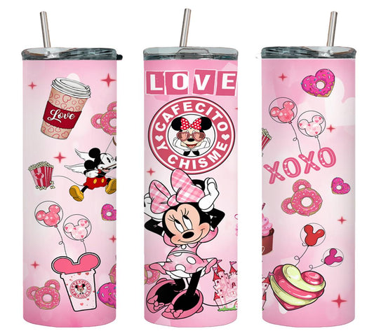 Cafecito y Chisme Love Mousy Girl-8797 - tumbler