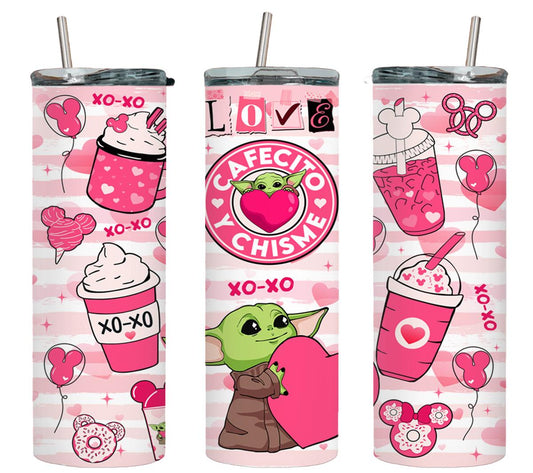 Love Cafecito y Chisme Star's Alien-8809 - tumbler