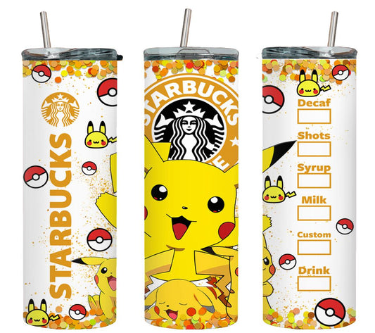 Pikachu Starbucks-8608 - tumbler