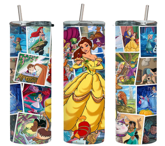 Princess Belle-9313 - tumbler