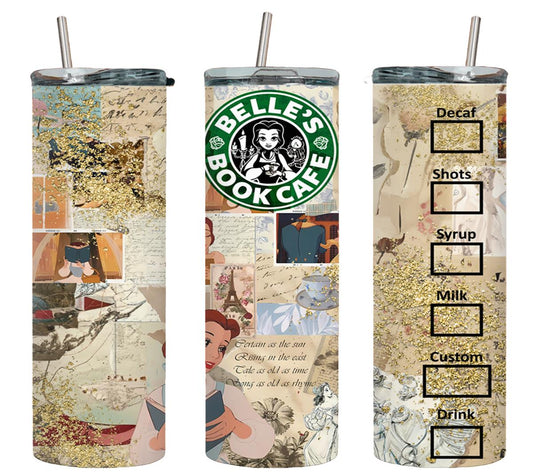Princess Belle-9319 - tumbler