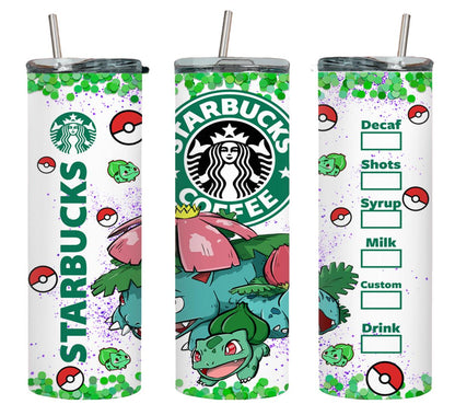 Venusaur Starbucks-8617 - tumbler