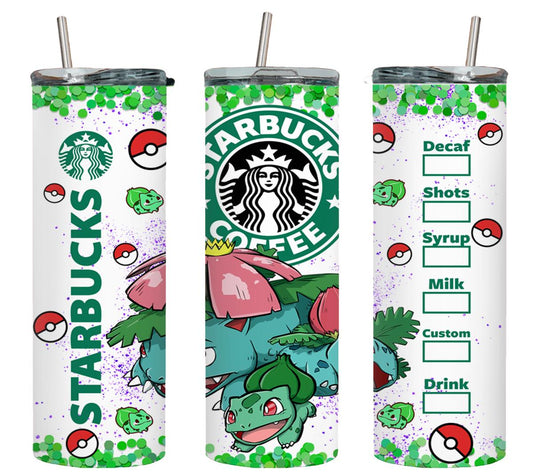 Venusaur Starbucks-8617 - tumbler