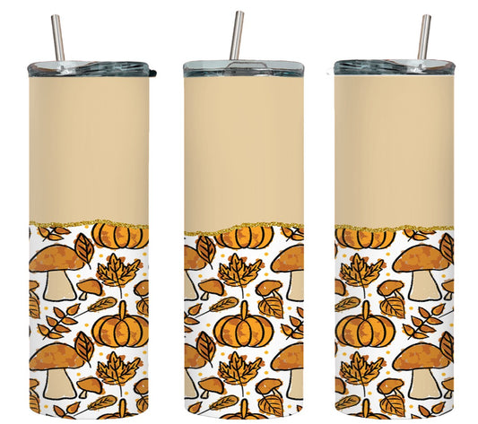 Fall Pumpkin Tan-10571 - tumbler