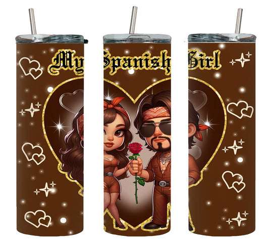 My Spanish Girl-8518 - tumbler