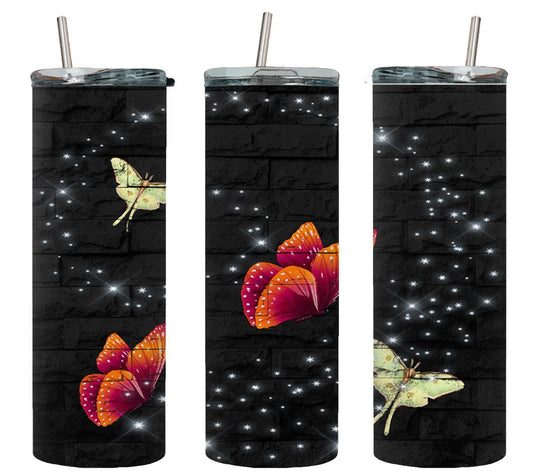 Butterflies - tumbler