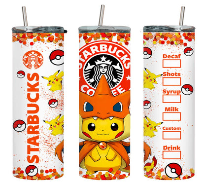 Pikachu Starbucks-8612 - tumbler